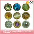 Factory direct wholesale strass button, crystal rhinestone button